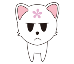 Flower Huli Gou - sporty sticker #5151011