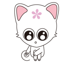 Flower Huli Gou - sporty sticker #5151036