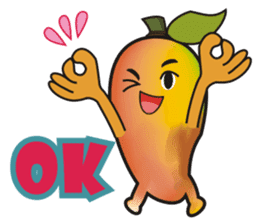 Happy Mangoes sticker #5151246