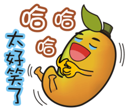 Happy Mangoes sticker #5151250