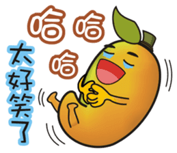 Happy Mangoes sticker #5151250