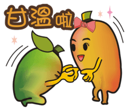 Happy Mangoes sticker #5151257