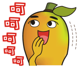 Happy Mangoes sticker #5151259
