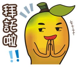 Happy Mangoes sticker #5151260