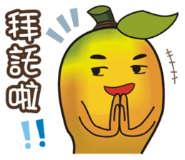 Happy Mangoes sticker #5151260