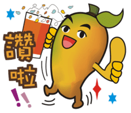 Happy Mangoes sticker #5151261