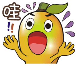 Happy Mangoes sticker #5151267