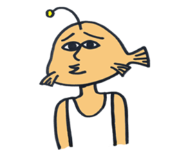 Surfer of Monkfish sticker #5152690