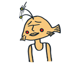 Surfer of Monkfish sticker #5152691