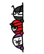 Pretty ninja oboromaru sticker #5153254