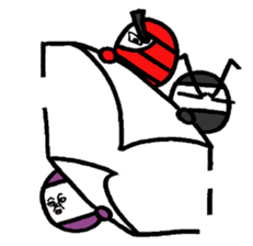 Pretty ninja oboromaru sticker #5153255