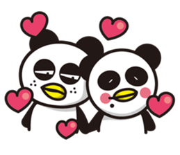 Two Little Pandas sticker #5153331