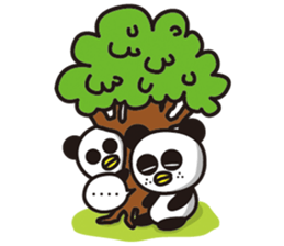 Two Little Pandas sticker #5153353