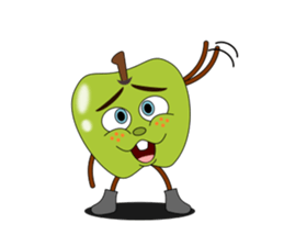 Mr. green apple sticker #5153765
