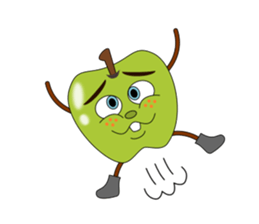 Mr. green apple sticker #5153766