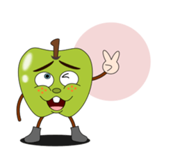 Mr. green apple sticker #5153768