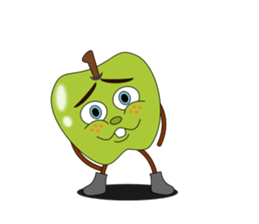 Mr. green apple sticker #5153769