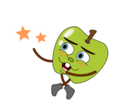 Mr. green apple sticker #5153770