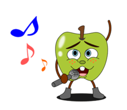 Mr. green apple sticker #5153771