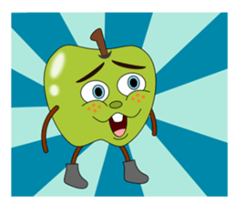Mr. green apple sticker #5153773