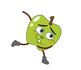 Mr. green apple sticker #5153774