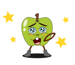 Mr. green apple sticker #5153775