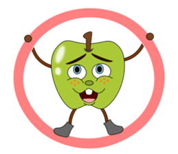 Mr. green apple sticker #5153776