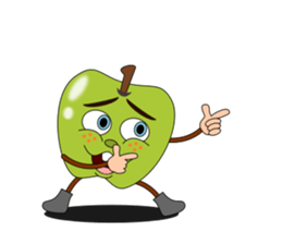 Mr. green apple sticker #5153784