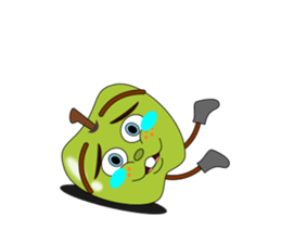 Mr. green apple sticker #5153786