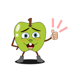 Mr. green apple sticker #5153789