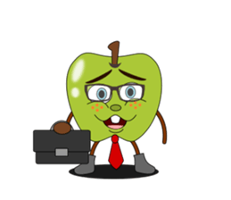 Mr. green apple sticker #5153791