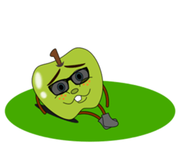 Mr. green apple sticker #5153792