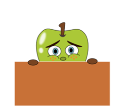 Mr. green apple sticker #5153793