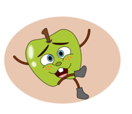Mr. green apple sticker #5153795