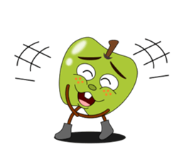 Mr. green apple sticker #5153797