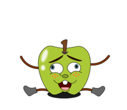 Mr. green apple sticker #5153799