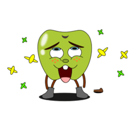 Mr. green apple sticker #5153800