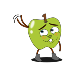 Mr. green apple sticker #5153803