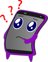 Cell phone people sticker #5154114