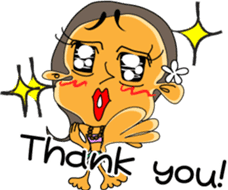 Kona with tropical island friends sticker #5154263