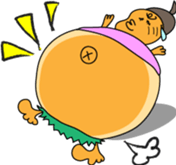 Kona with tropical island friends sticker #5154271