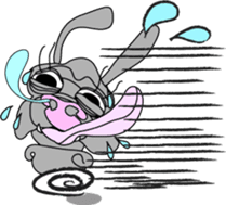 Kona with tropical island friends sticker #5154276