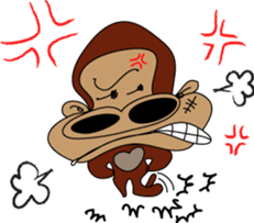 Kona with tropical island friends sticker #5154284