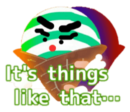 40 ICE CREAM!  [English version ] sticker #5154343