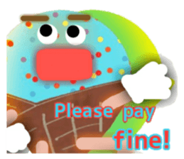 40 ICE CREAM!  [English version ] sticker #5154354