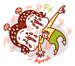 Kinokomatsumuri sticker #5154425
