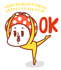 Kinokomatsumuri sticker #5154429