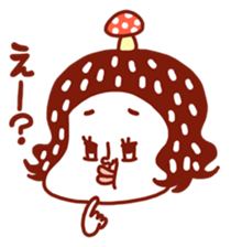 Kinokomatsumuri sticker #5154430
