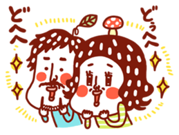 Kinokomatsumuri sticker #5154434