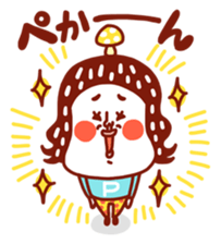 Kinokomatsumuri sticker #5154437